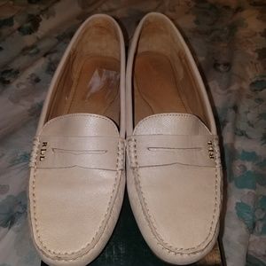 Women's sz 10 Ralph Lauren Loafers shoes leather